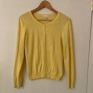 H&M Light Yellow Women's Cardigan